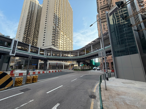 東北大馬路空中走廊一期啟用澳富電梯-澳門-電梯-澳富电梯-澳门-电梯澳富電梯(澳門)工程有限公司